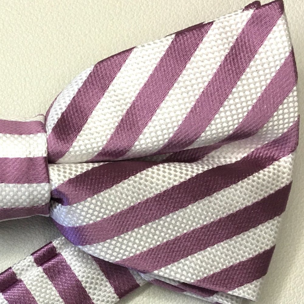JON VANDYK HOLLAND Vintage Vibe Semi-Butterfly Bow Tie βΆβ πΉβπΈβπ» βπΌπ! - Picture 3 of 9